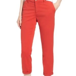 AG Caden Crop Twill‎ Trousers Size25 R NWT